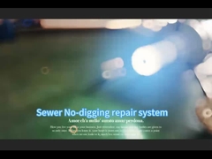 Сверхбольшой ультрафиолетовый линер DN1650 длиной 65 м был установлен в Циндао Шаньдун