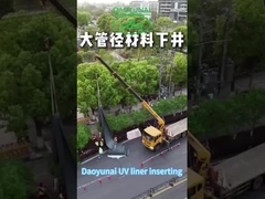 Волокна УФ-укрепленные CIPP Линейка отвержённая на месте оборудование для прокладки труб УФ-основанная отвержённость