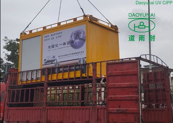 Интегрированное УЛЬТРАФИОЛЕТОВОЕ оборудование D919 CIPP для никаких выкапывая сточных труб ремонта подземных