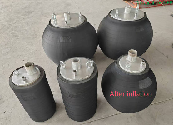 Заглушка для испытания труб высокого давления DN100-DN1000 для проверки герметичности канализации, максимальное давление 6 бар, диапазон DN100-DN1000